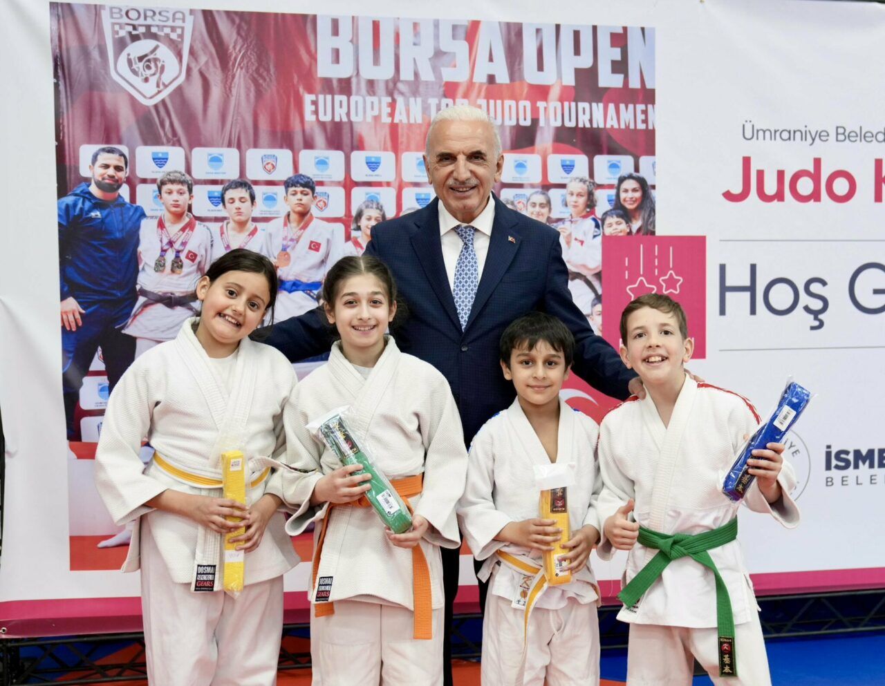 Ümraniye'de Judo Kuşak Terfi Heyecanı