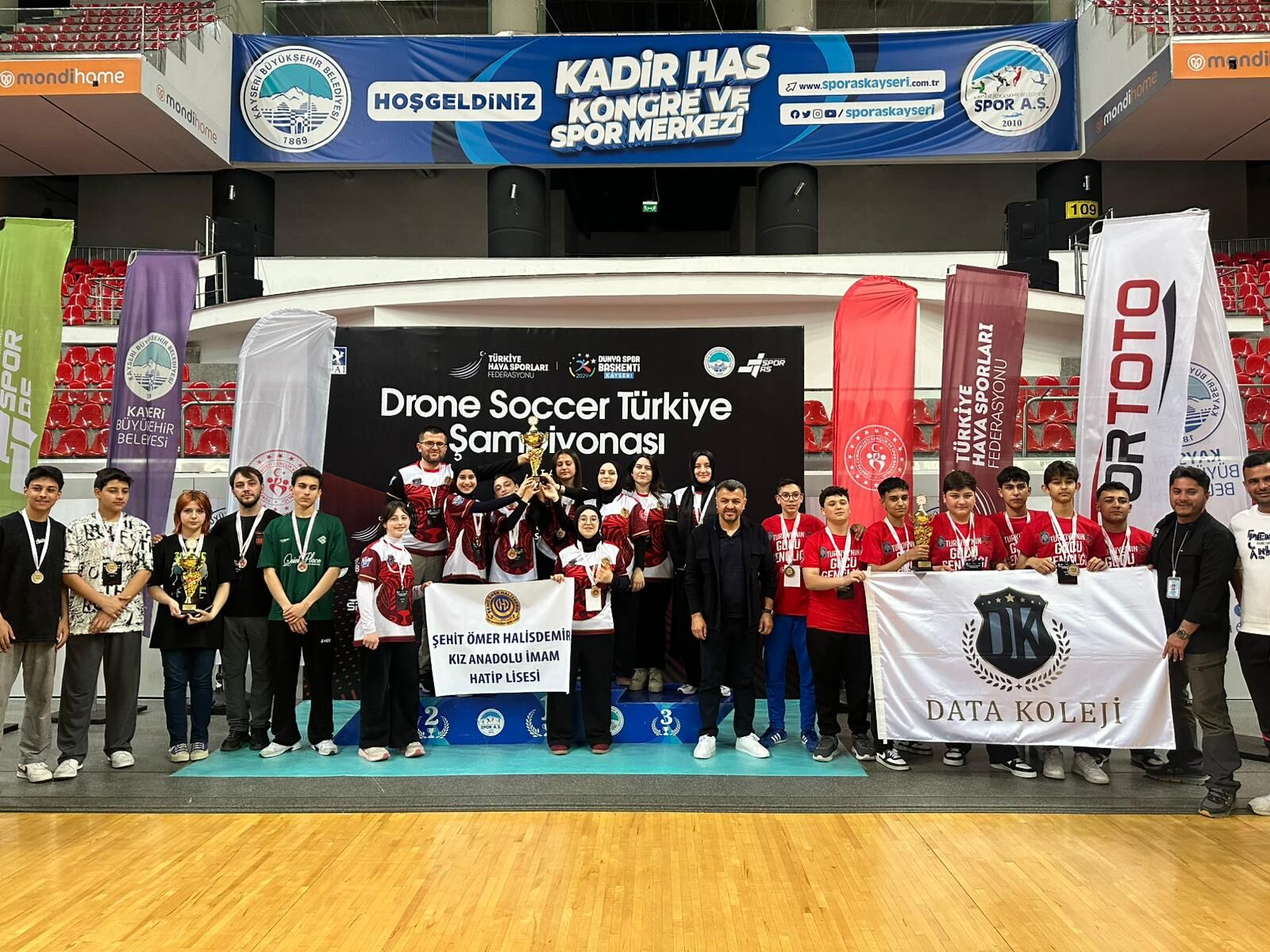 Drone Soccer Şamiyonu Çekmeköy’den Çıktı!