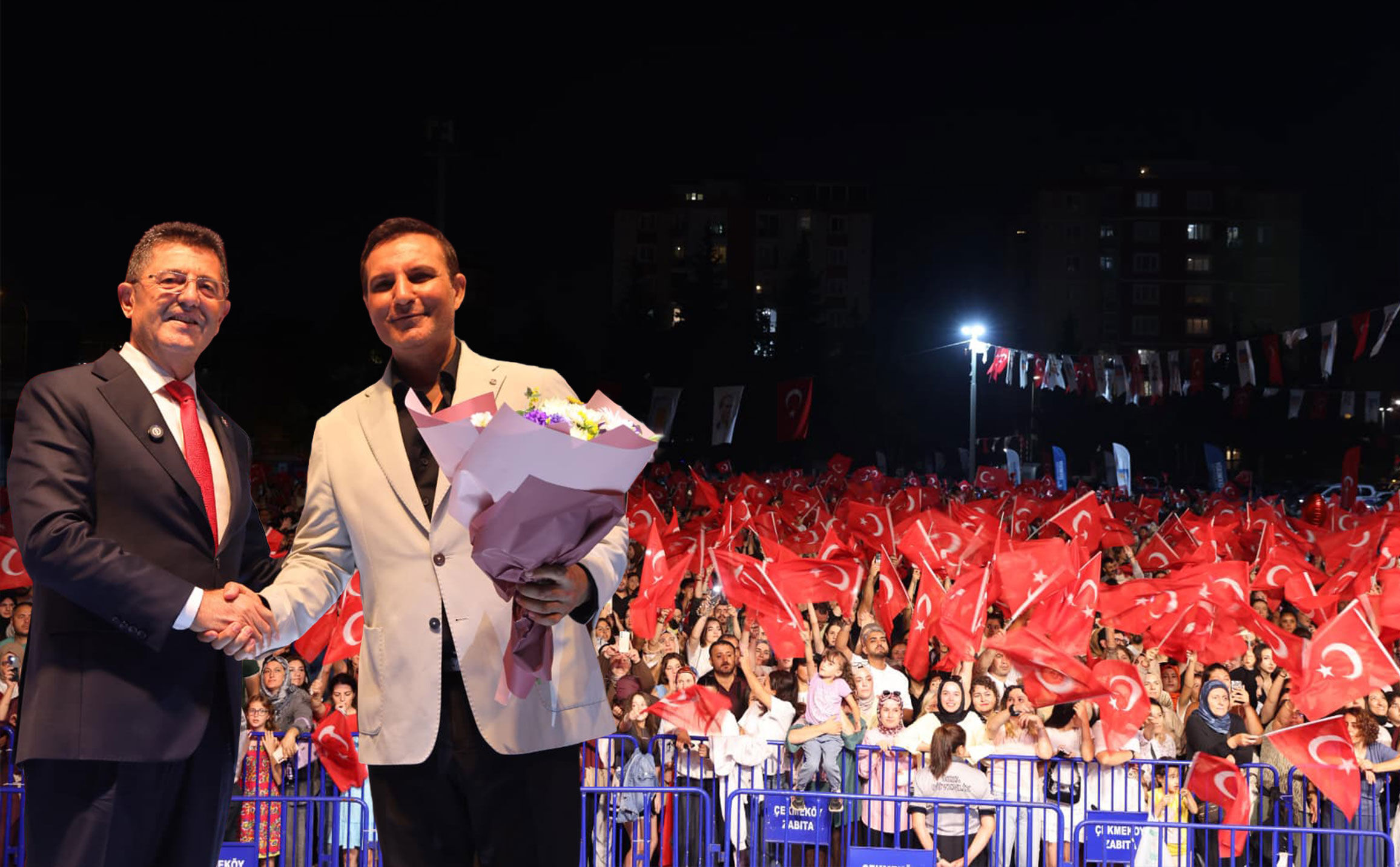 ÇEKMEKÖY’DE ZAFER BAYRAMI’NIN 104. YILI COŞKUYLA KUTLANDI