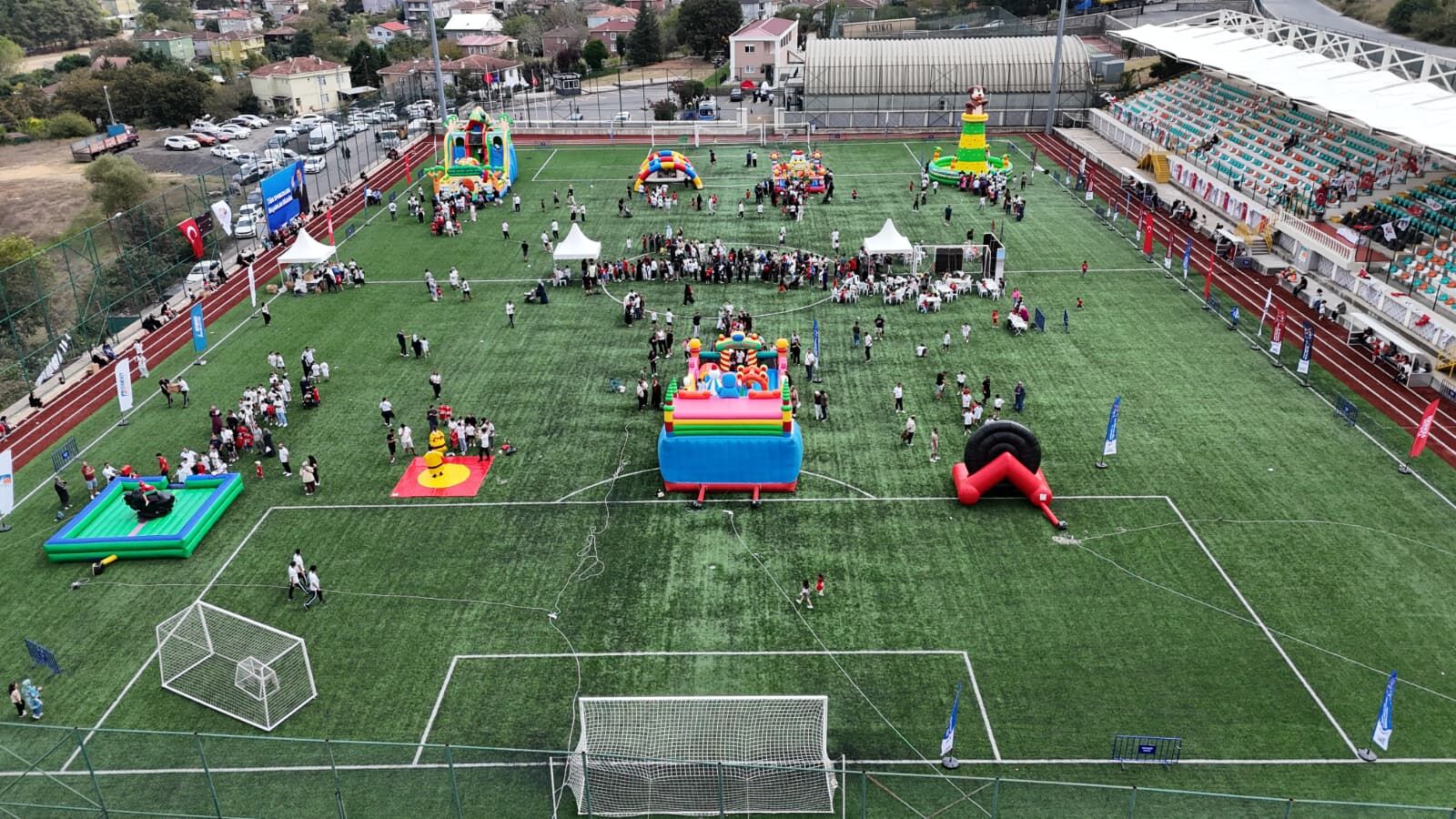 Çekmeköy’de Çocukların Maraton Heyecanı