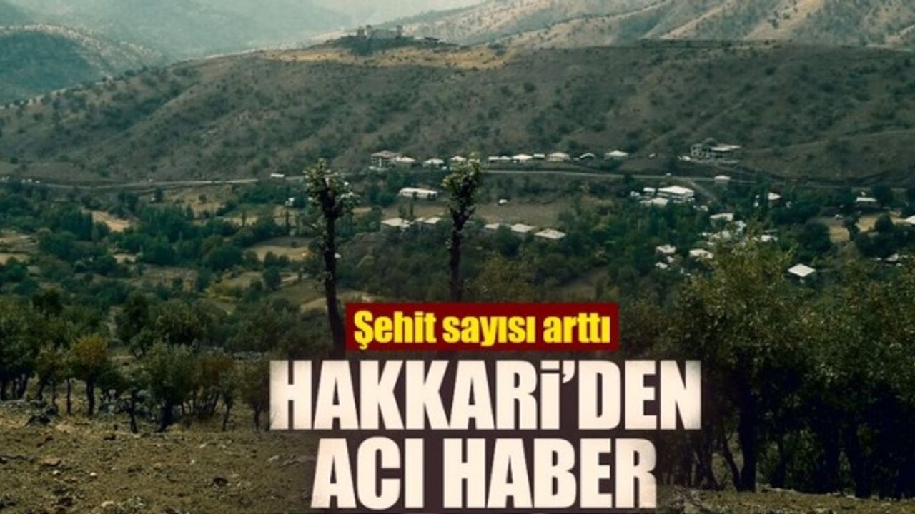 Son Dakika Haberi! Hakkari Şemdinli'de çatışma: 8 askerimiz şehit
