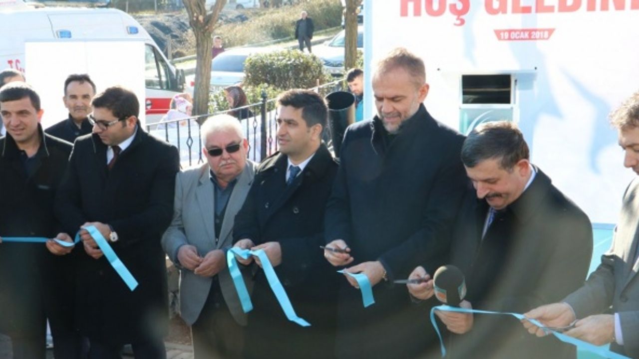 Ömerli Mahallesi'nde Acil Yardım İstasyonu Açıldı