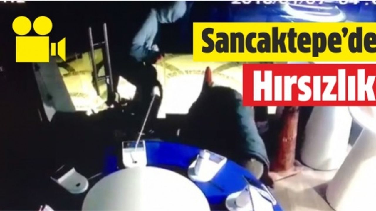 Sancaktepe'de Cep Telefonu Bayiinde Yaşanan Hırsızlık Kamerada