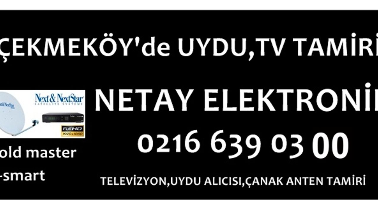 Çekmeköy'de Uydu Tamiri, Netay Elektronik