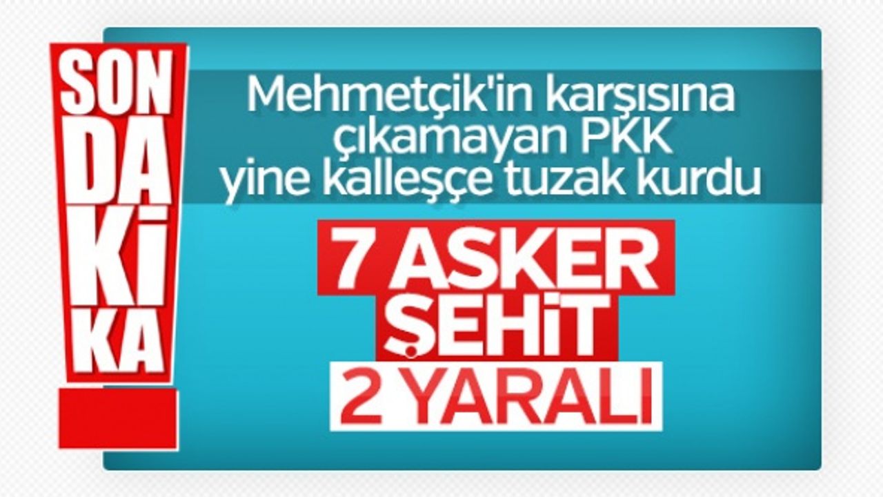 Batman'da şehit sayısı 7'ye yükseldi