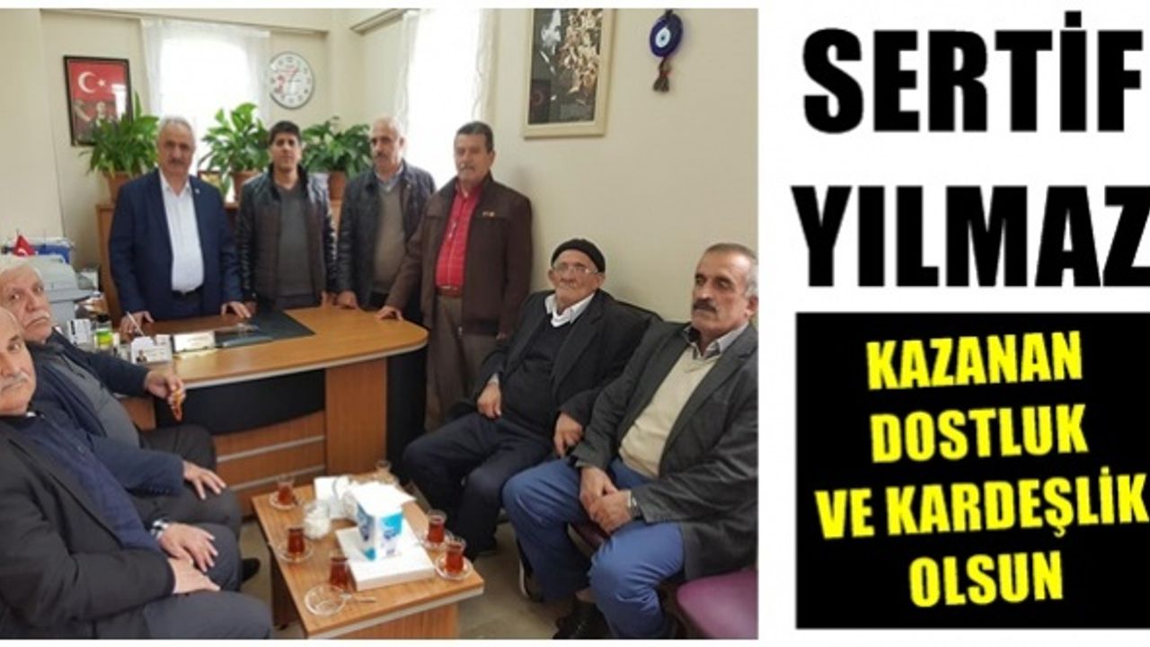 Sertif Yılmaz ; Mahallemizde kazanan dostluk ve kardeşlik oldu