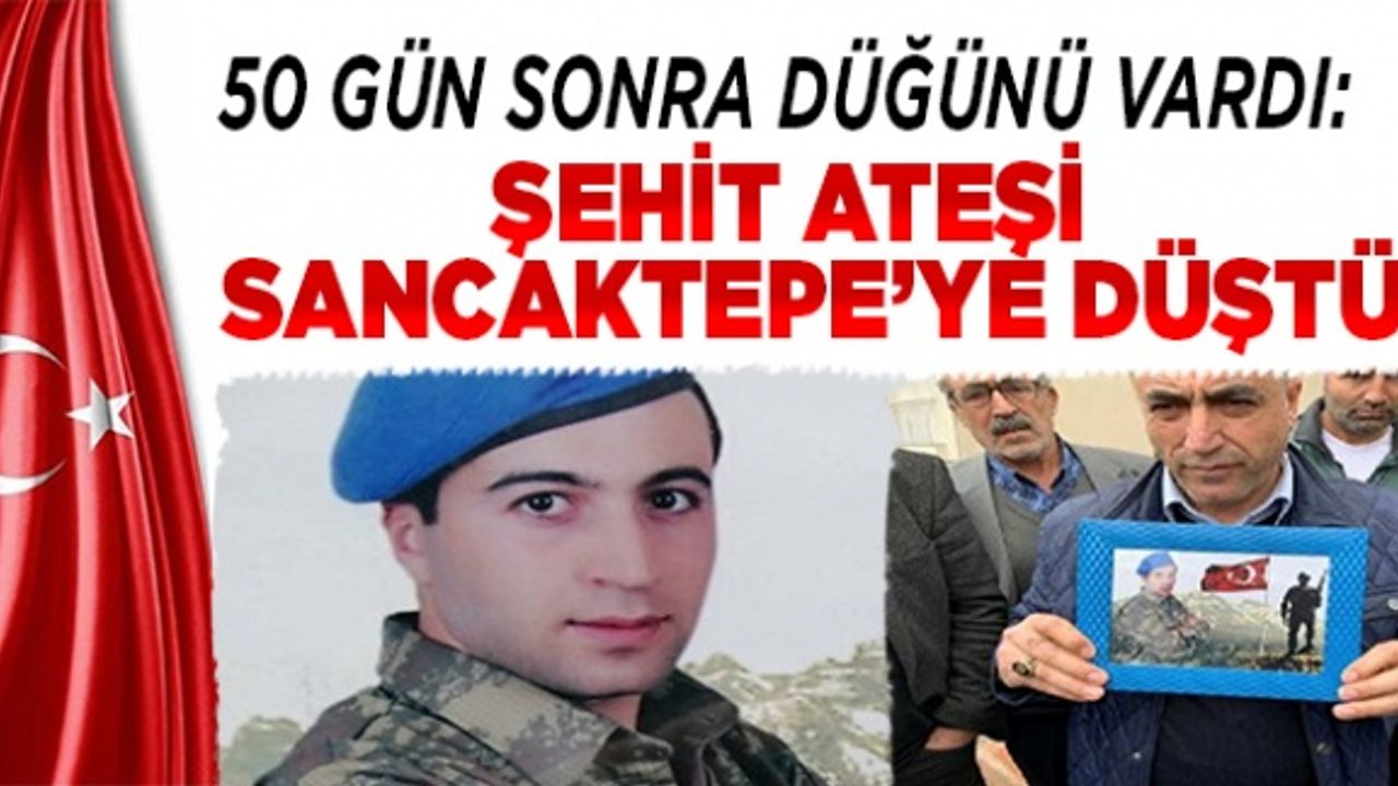 50 gün sonra düğünü vardı: Şehit ateşi Sancaktepe’ye düştü