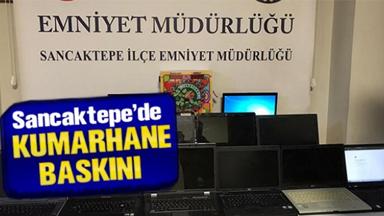 Sancaktepe'de kapalı olması gereken işyerinde kumar oynayan 9 kişi yakalandı