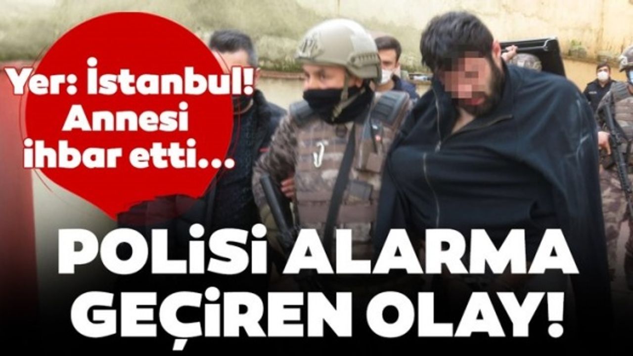 Ataşehir'de polisi alarma geçiren olay!
