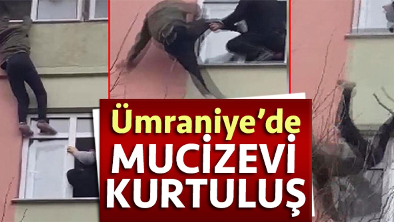 Ümraniye'de mucize kurtuluş! Kahramanlar o anları böyle anlattı