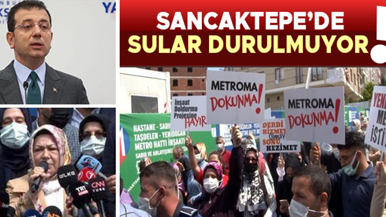 Sancaktepe'de sular durulmuyor! Başkan Döğücü: İBB'nin kararını kabul etmiyor, metromuza dokundurtmuyoruz