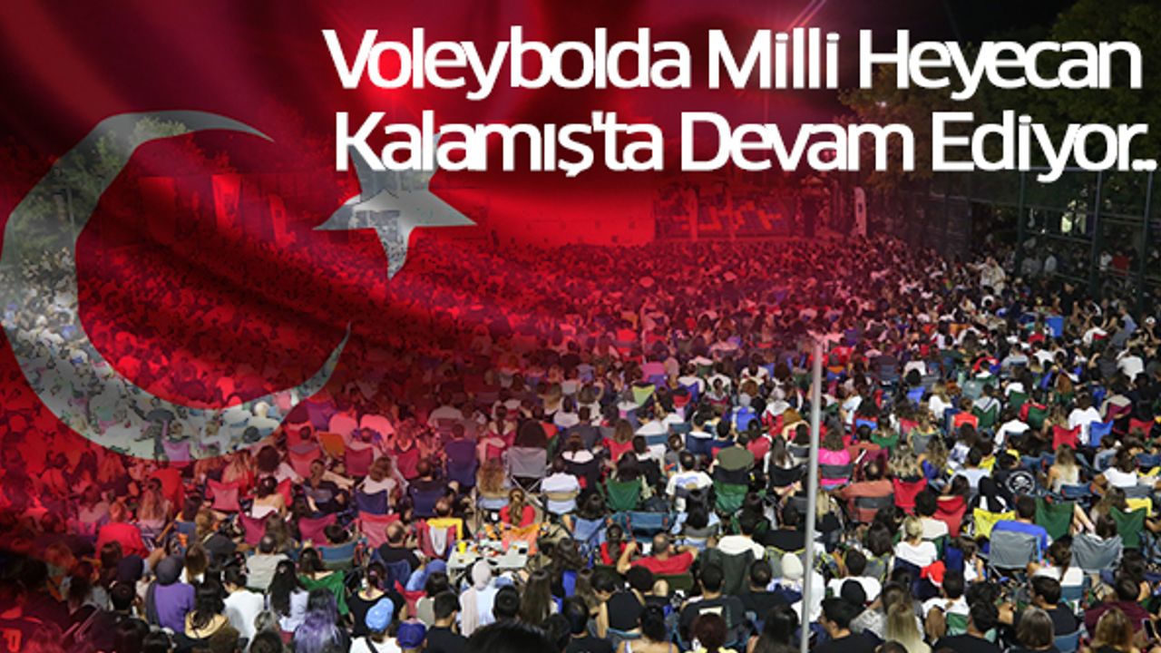 Voleybolda Milli Heyecan Kalamış'ta Devam Ediyor..