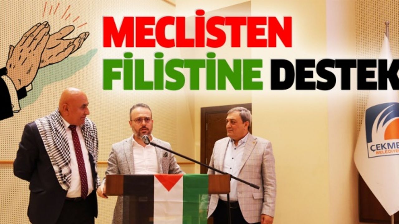 Meclisten Filistin'e Destek