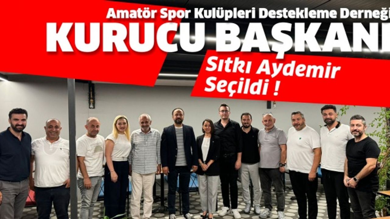 Kurucu Başkan Sıtkı Aydemir yerine İlhan Bayram seçildi..