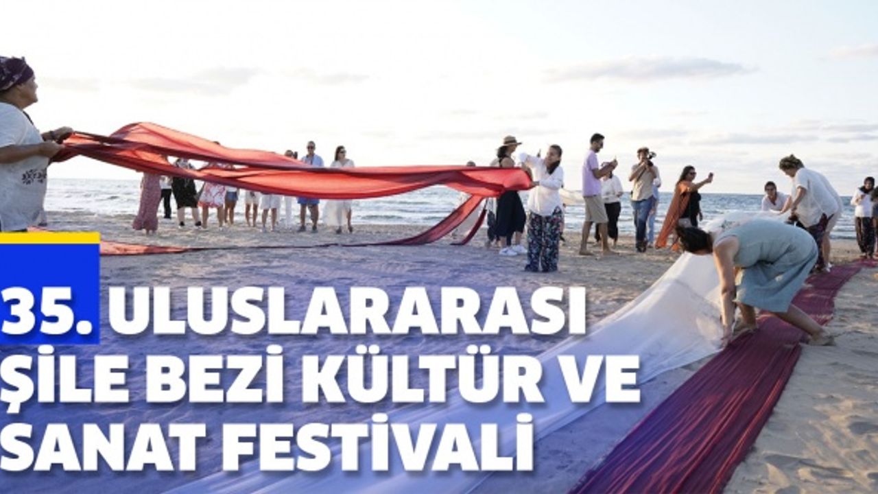 ŞİLE BEZİ NAKIŞ NAKIŞ İŞLENDİ, SANATA DÖNÜŞTÜ
