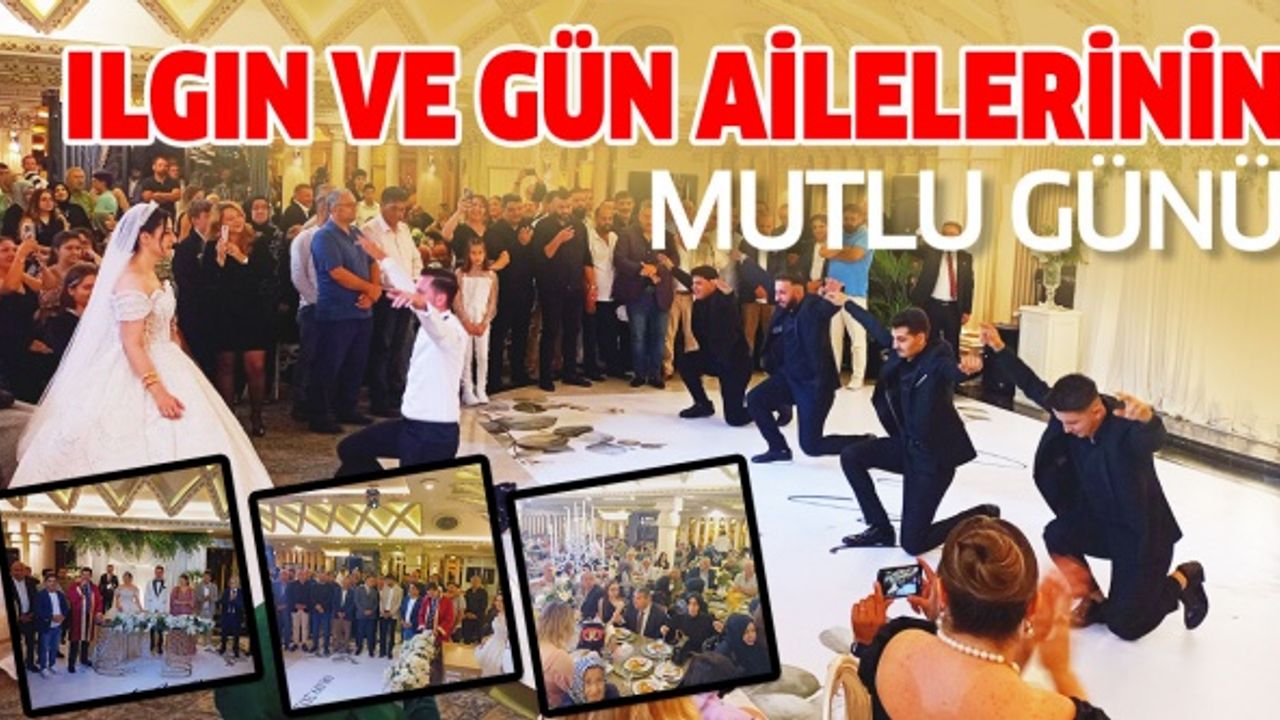 Enver Mert Ilgın ve Zeynep Gün (Ilgın), mutluluğa ‘evet’ dedi..
