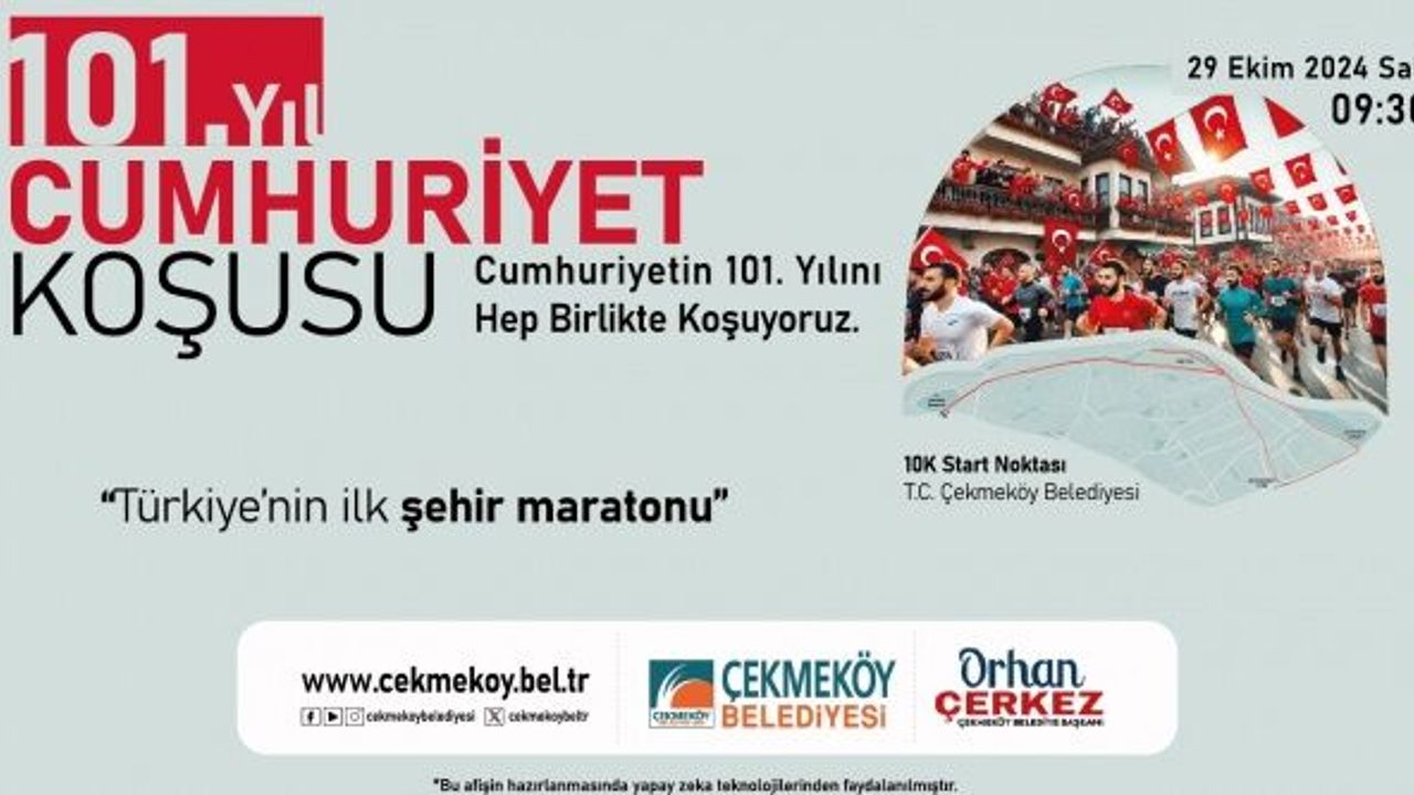 TÜRKİYE’NİN İLK ŞEHİR MARATONU ÇEKMEKÖY’DE KOŞULACAK..