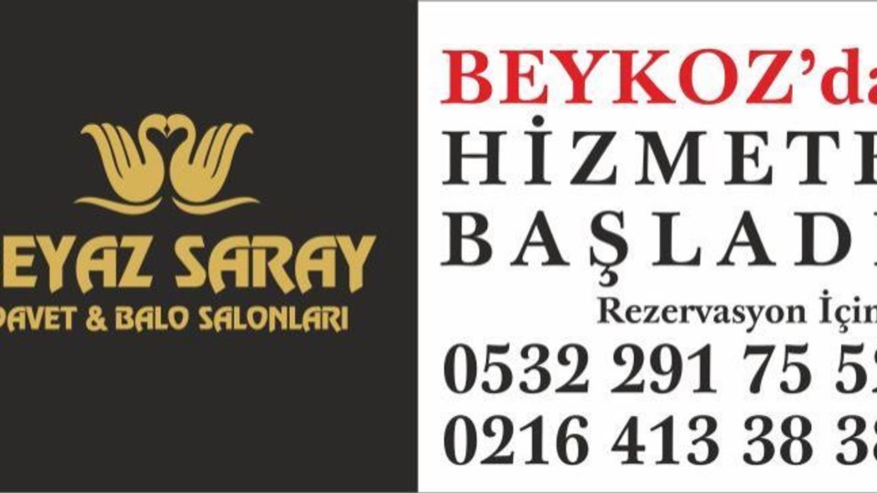 Beykoz Beyaz Saray düğün salonu