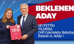 Seyfettin Yıldırım, Çekmeköy Belediye Başkanlığı İçin Aday Adaylık Başvurusunu Resmi Olarak Yaptı !
