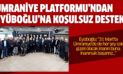 Ümraniye Platformu’ndan Eyüboğlu’na koşulsuz destek!