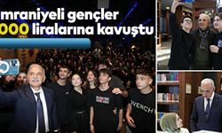 Ümraniyeli gençler 7 bin liralarına kavuştu