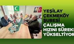 Yeşilay Çekmeköy Şubesi çalışma hızını sürekli yükseltiyor!