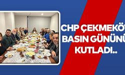 CHP Çekmöy Basın Gününü Kutladı