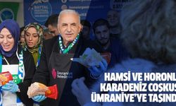 Hamsi ve horonla Karadeniz Coşkusu Ümraniye’ye taşındı..