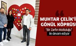 Muhtar Çelik’in gönül köprüsü “Bir Zarfın Mutluluğu” ile devam ediyor..