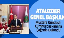 ATAUZDER Genel Başkanı Mustafa Gündeşli Cumhurbaşkanı'na Çağrıda Bulundu