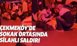 Çekmeköy'de sokak ortasında kadına silahlı saldırı !