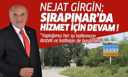 “Sırapınar’da yaşam konforunu yükseltmeye devam edeceğiz..”