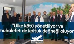 “Ülke kötü yönetiliyor ve muhalefet de koltuk değneği oluyor!”