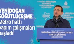 Yenidoğan-Söğütlüçeşme Metro hattı yapım çalışmaları başladı!