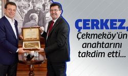 Çekmeköy’ün anahtarını takdim etti..