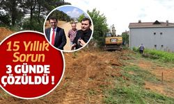 15 Yıllık Sorun 3 Günde Çözüldü