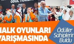 Halk Oyunları Yarışmasında Ödüller Sahiplerini Buldu