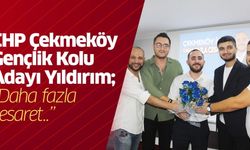 CHP Çekmeköy Gençlik Kolu Adayı Yıldırım; “Daha fazla cesaret..”