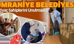 ÜMRANİYE’DE İHTİYAÇ SAHİPLERİ UNUTULMUYOR