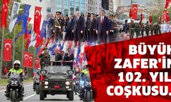 Yurdun dört bir yanında Büyük Zafer'in 102. yılı coşkusu..