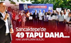 Sancaktepe'de 49 hak sahibi daha tapularına kavuştu..