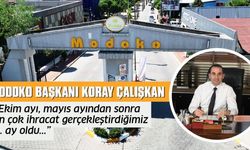 MODOKO Başkanı Çalışkan; "Mobilya ihracatı Ekim'de pozitife döndü"