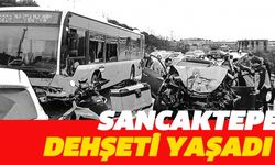 Sancaktepe'de İETT otobüsüyle çarpışan otomobildeki 1 kişi öldü, 4 kişi yaralandı