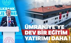 Ümraniye’ye dev bir eğitim yatırımı daha!..