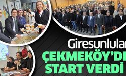 Giresunlular Çekmeköy’de start verdi!