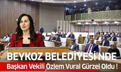 Beykoz Belediyesi'nde Başkan Vekili Özlem Vural Gürzel !