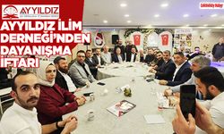 Ayyıldız İlim Derneği'nden Dayanışma İftarı...