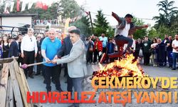 Çekmeköy'de Hıdırellez Ateşi Yandı !