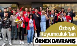 Özbıyık Kuyumculuk'tan Şampiyonlara Büyük Jest