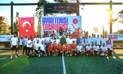 Ümraniyede Ayak Tenisi Heyecanı